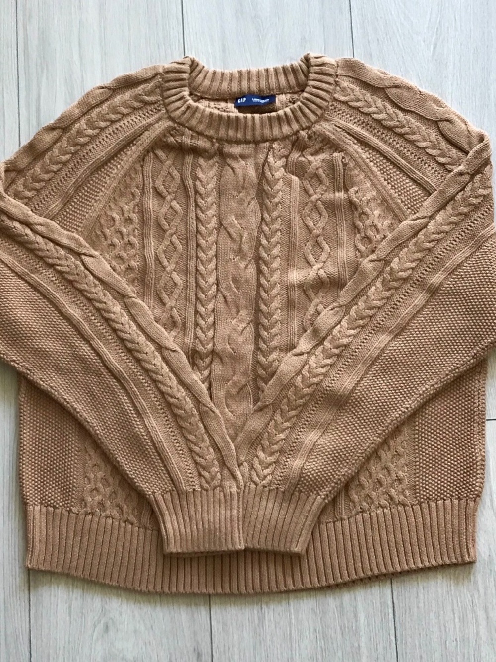 Oversized Cable-Knit Sweater